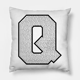 Q Black Pillow