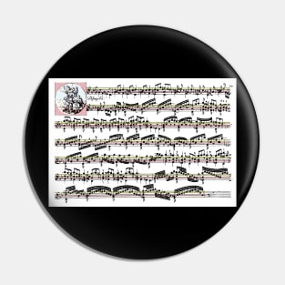 Passacaglia music manuscript Pin