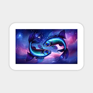 Pisces zodiacc sign Magnet