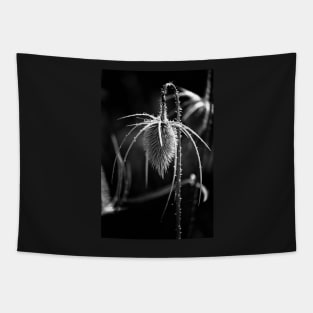 Bowed Head (b&w) Tapestry