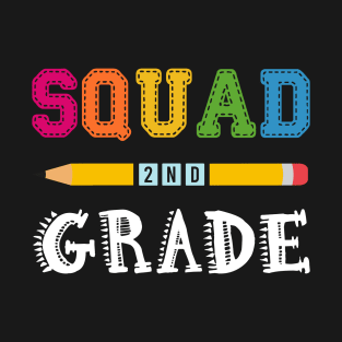 2nd Grade Squad Gift T-Shirt