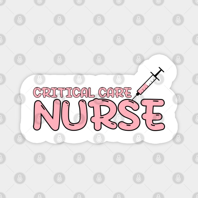 Critical Care Nurse Magnet by MedicineIsHard