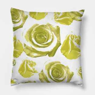 Yellow Roses Pillow