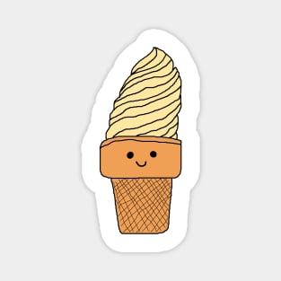 Vanilla Soft Serve Magnet