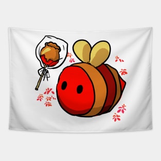 Candy Apple Bee Tapestry