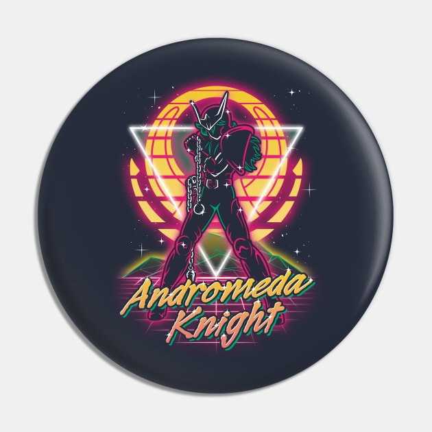 Retro Andromeda Knight Pin by Olipop