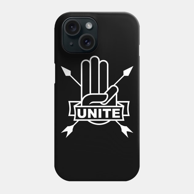 Unite the Districts - White Phone Case by famousafterdeath