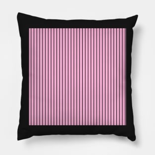 y2k 2000s 00s 90s vintage retro black and pink retro stripes Pillow