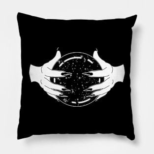 Starry Night Scrying Ball Pillow