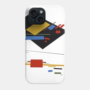 Geometric Abstract Malevic #9 Phone Case