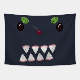 Dragon fruit face Tapestry