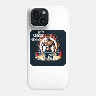 Gym strong fitness Phone Case