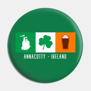 Irish Flag - Annacotty Ireland, Gaelic Pin