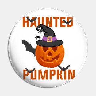 Haunted pumpkin Pin