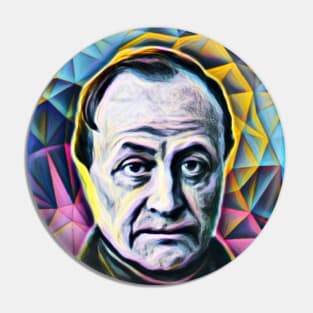 Auguste Comte Portrait | Auguste Comte Artwork 10 Pin