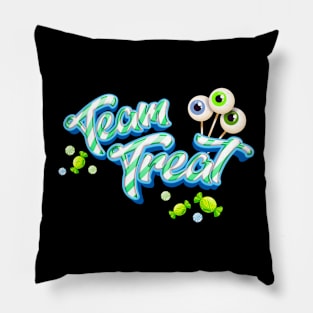 Team Treat Costume for  Trick or Treaters Pillow