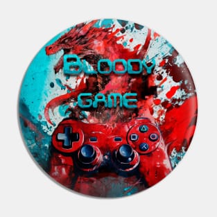 Bloody game Pin