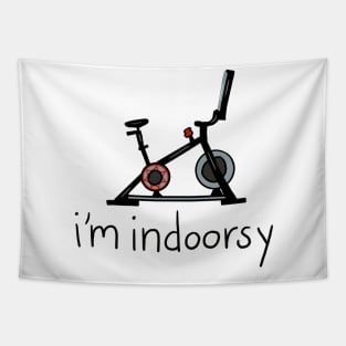 Indoor Cycling (Indoorsy) Tapestry