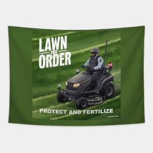 Lawn and Order Tapestry