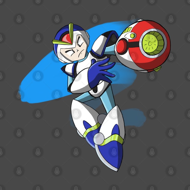 Mega Man X by Fishonastick