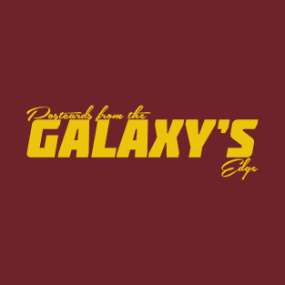 Postcards from the Galaxy's Edge Logo - Gold T-Shirt