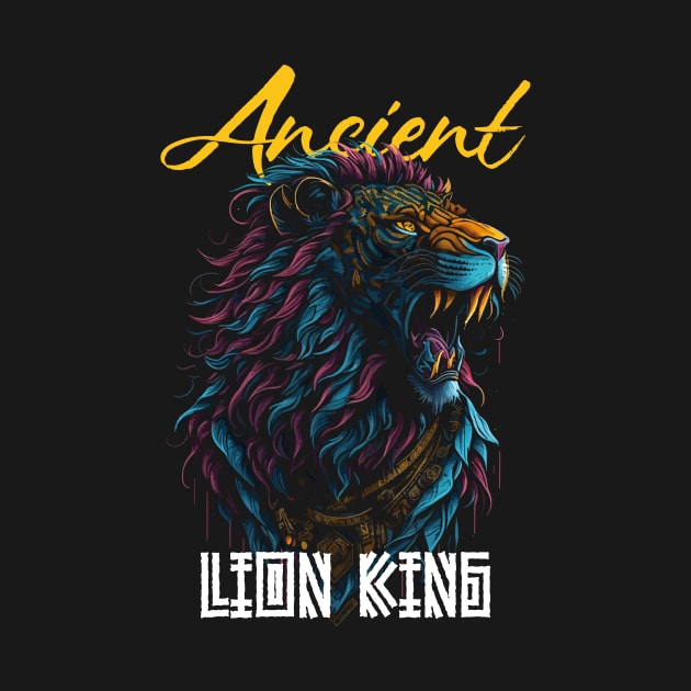 Ancient Lion King by By_Russso