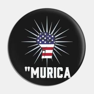 4th Of July: "Murica Shirt Pin