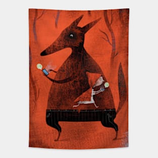 Whatsapp little red riding hood Tapestry