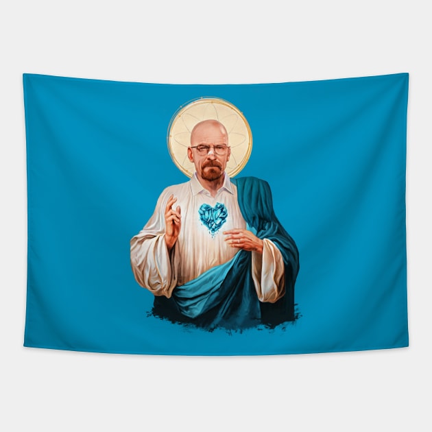 Saint Walter White Tapestry by Gedogfx