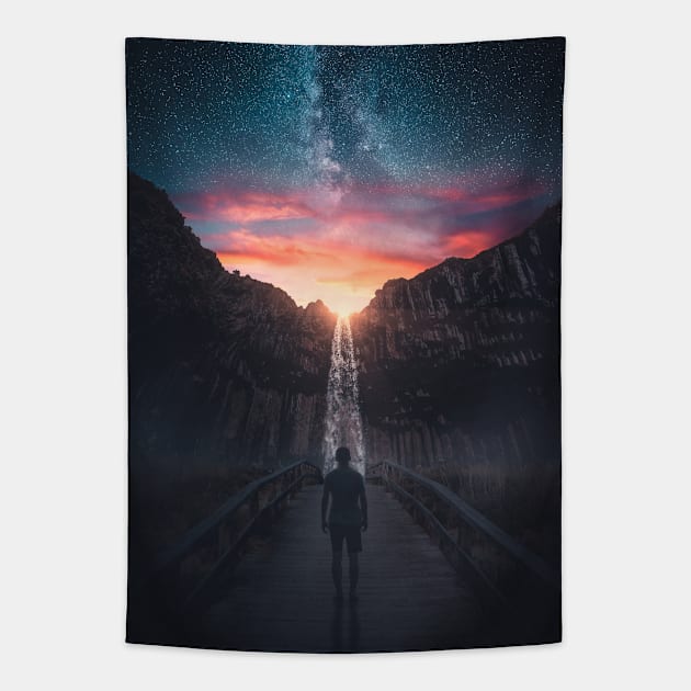 Alleviation Tapestry by m1a1visuals