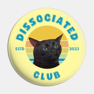 Dissociated Club Pin