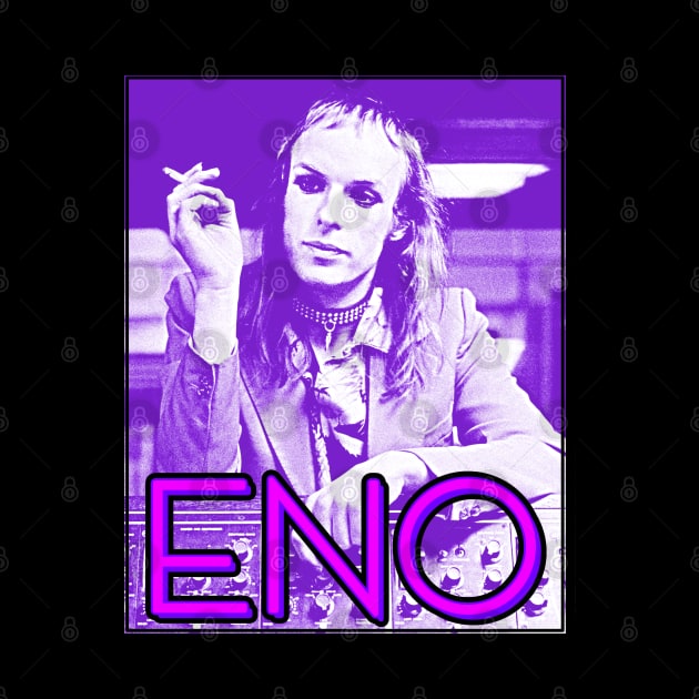 Brian Eno :: Retro Ambient Icon FanArt by darklordpug