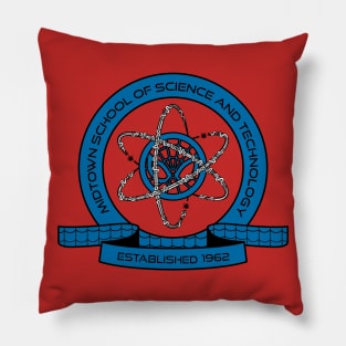 Spider School Of Science Pillow