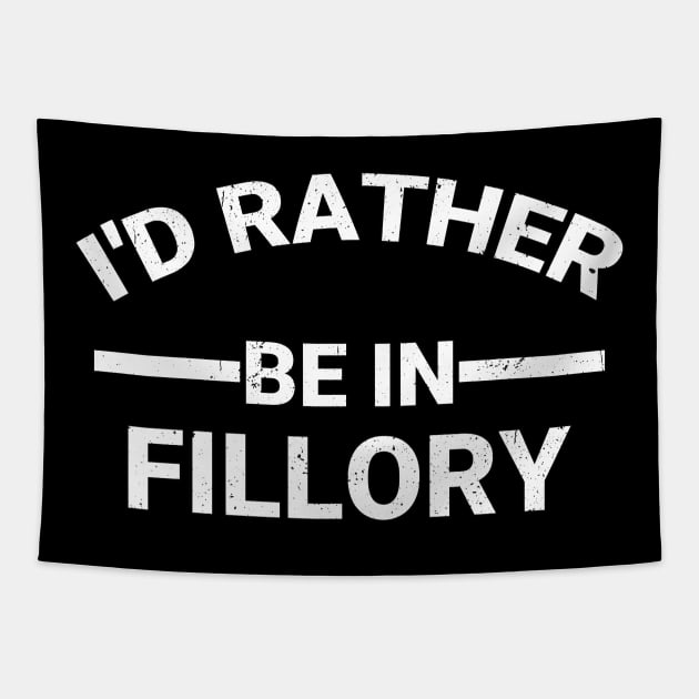 I'd Rather Be In Fillory The Magicians Tapestry by TeeTypo