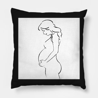 Expecting mother Pillow