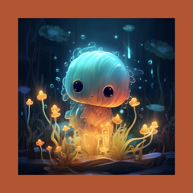 Lumalee - Cute little bioluminescent character for kids by LoFi_Vibes
