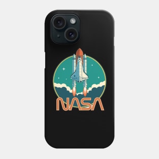 nasa retro Phone Case