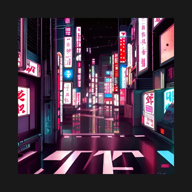 Cyberpunk Street View by Crestern