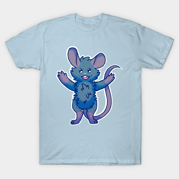 Discover Mouse- crayon texture - Mouse - T-Shirt