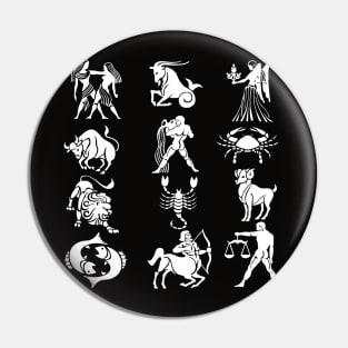 Zodiac Sign Pin