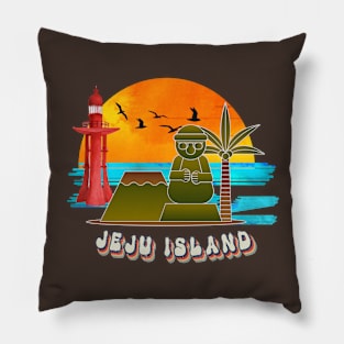 Jeju Island Pillow