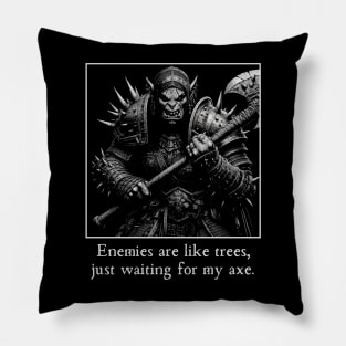 Orc Warrior Pillow