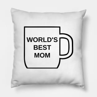 World's Best Mom Pillow