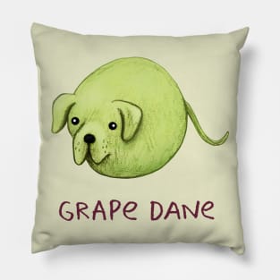 Grape Dane Pillow