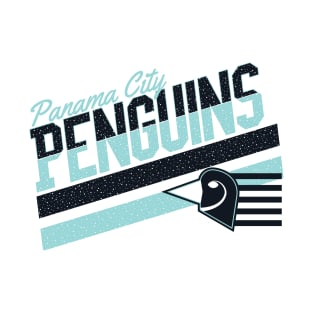 Panama City Penguins Double Stripe T-Shirt