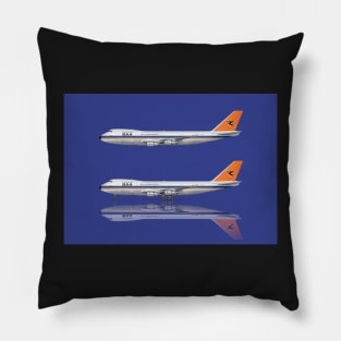 The Classsic South African Airways 747-244 Pillow