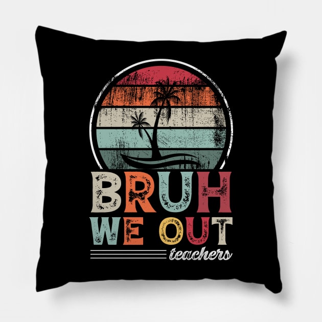 Bruh We Out Pillow by PERODOO