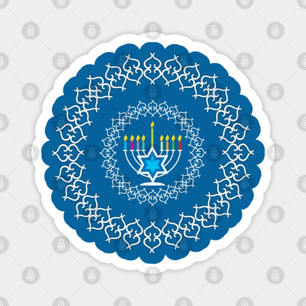 Happy Hanukkah! Magnet by FK-UK