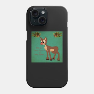 Rudolph's Seasons Greetings Phone Case