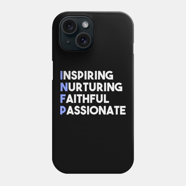INFP (mbti personality type) Phone Case by acatalepsys 
